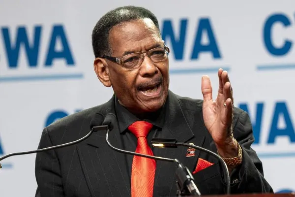 CWA President Claude Cummings Jr. at CWA 80th Convention